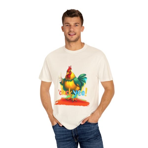 Funny Chicken T-Shirt - Cluck Yeah! - Confident Chicken Giving Thumbs-Up | Farm Animal Humor Tee - Image 8