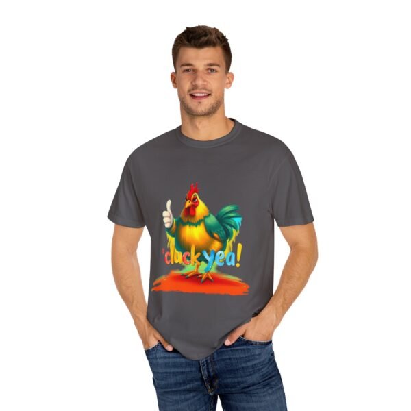 Funny Chicken T-Shirt - Cluck Yeah! - Confident Chicken Giving Thumbs-Up | Farm Animal Humor Tee - Image 20