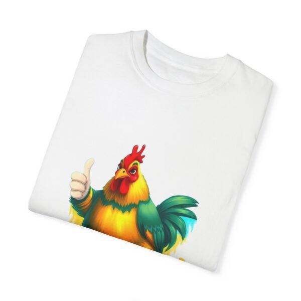 Funny Chicken T-Shirt - Cluck Yeah! - Confident Chicken Giving Thumbs-Up | Farm Animal Humor Tee - Image 3