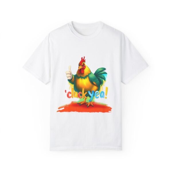 Funny Chicken T-Shirt - Cluck Yeah! - Confident Chicken Giving Thumbs-Up | Farm Animal Humor Tee