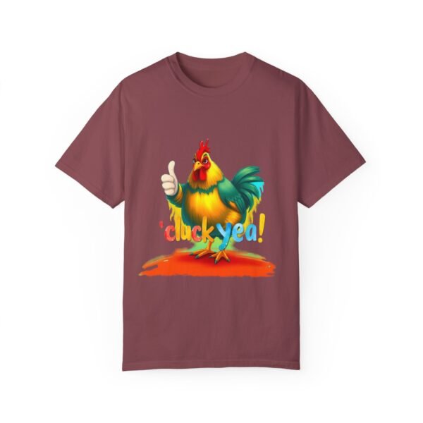 Funny Chicken T-Shirt - Cluck Yeah! - Confident Chicken Giving Thumbs-Up | Farm Animal Humor Tee - Image 21